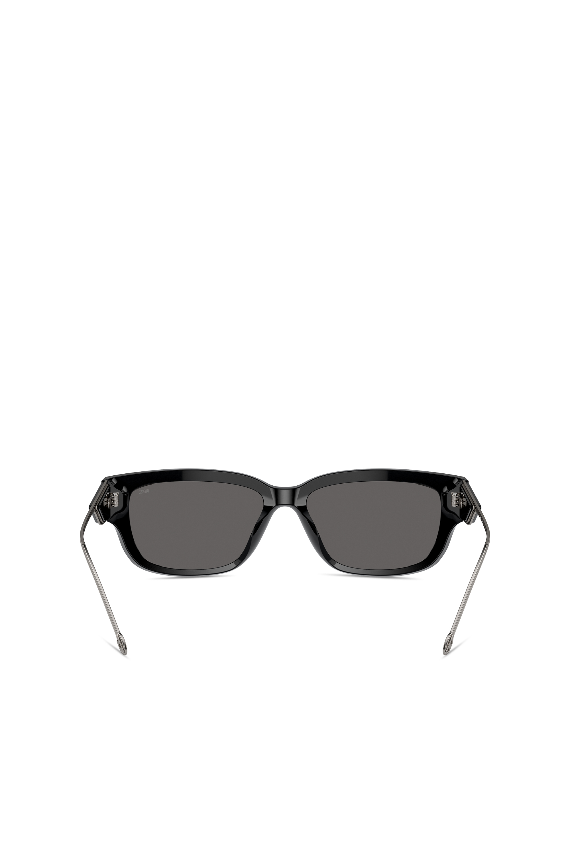 Diesel - 0DL2002 SIZE 56, Unisex's サングラス in ブラック/フラッシュミラー - 4