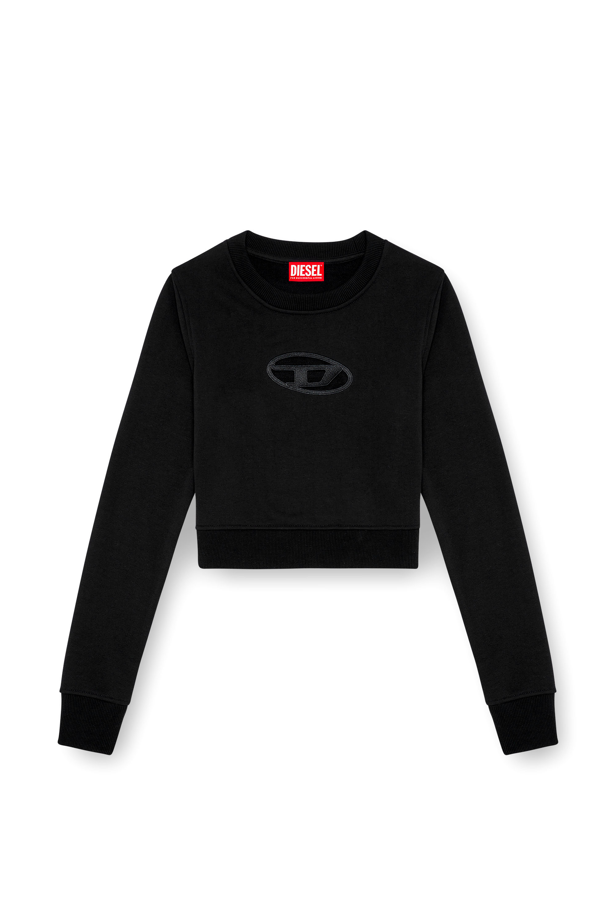 Diesel - F-SLIMMY-OD, Female's スウェット in ブラック - 3