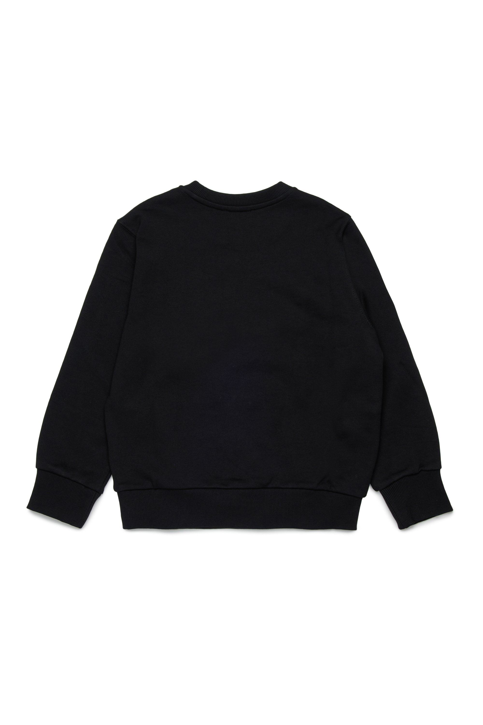 Diesel - SGINND OVER, Unisex's Sweatshirt with D logo in ブラック - 2