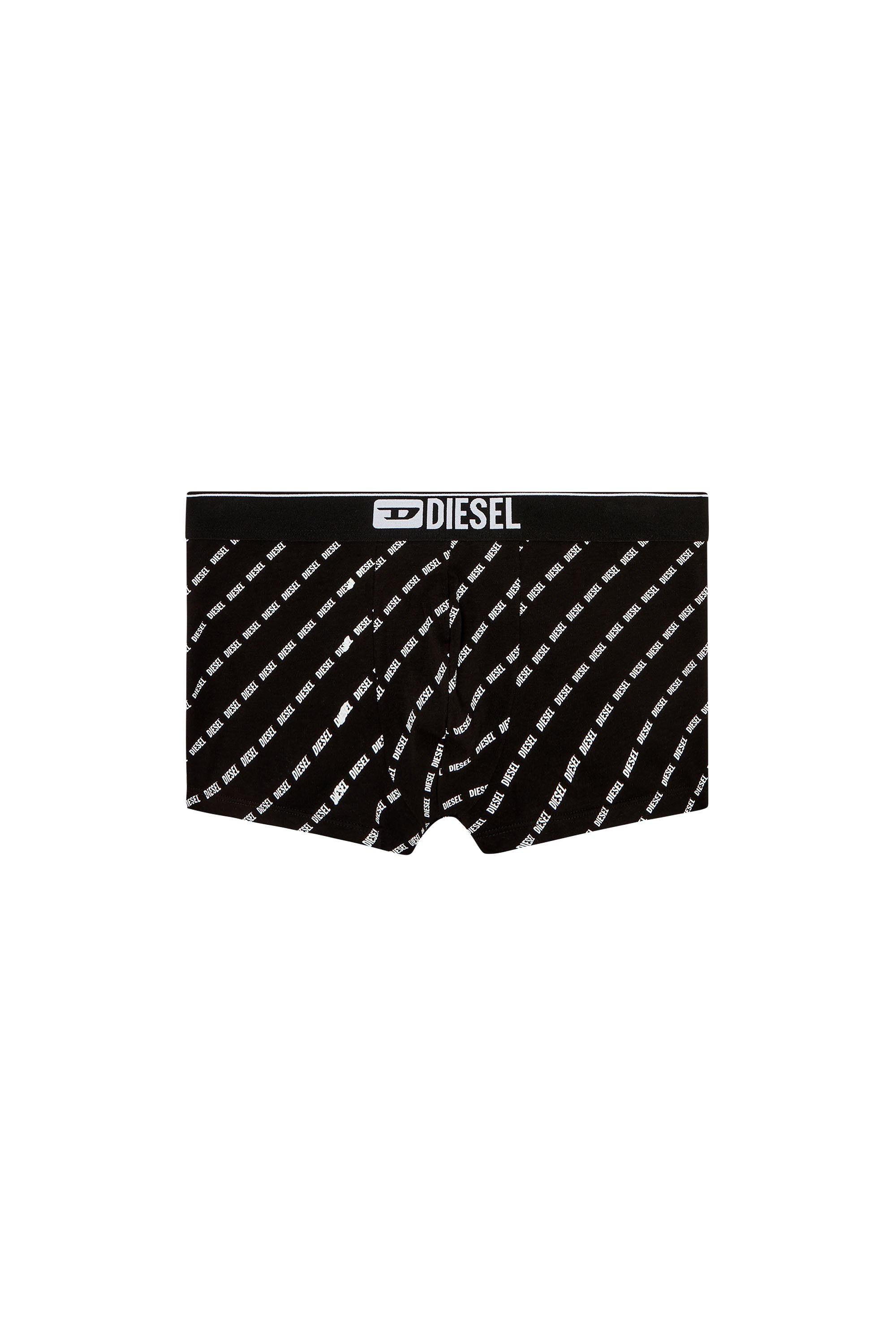 Diesel - DAMIEN, Male's Boxer briefs with monogram print in ブラック - 4