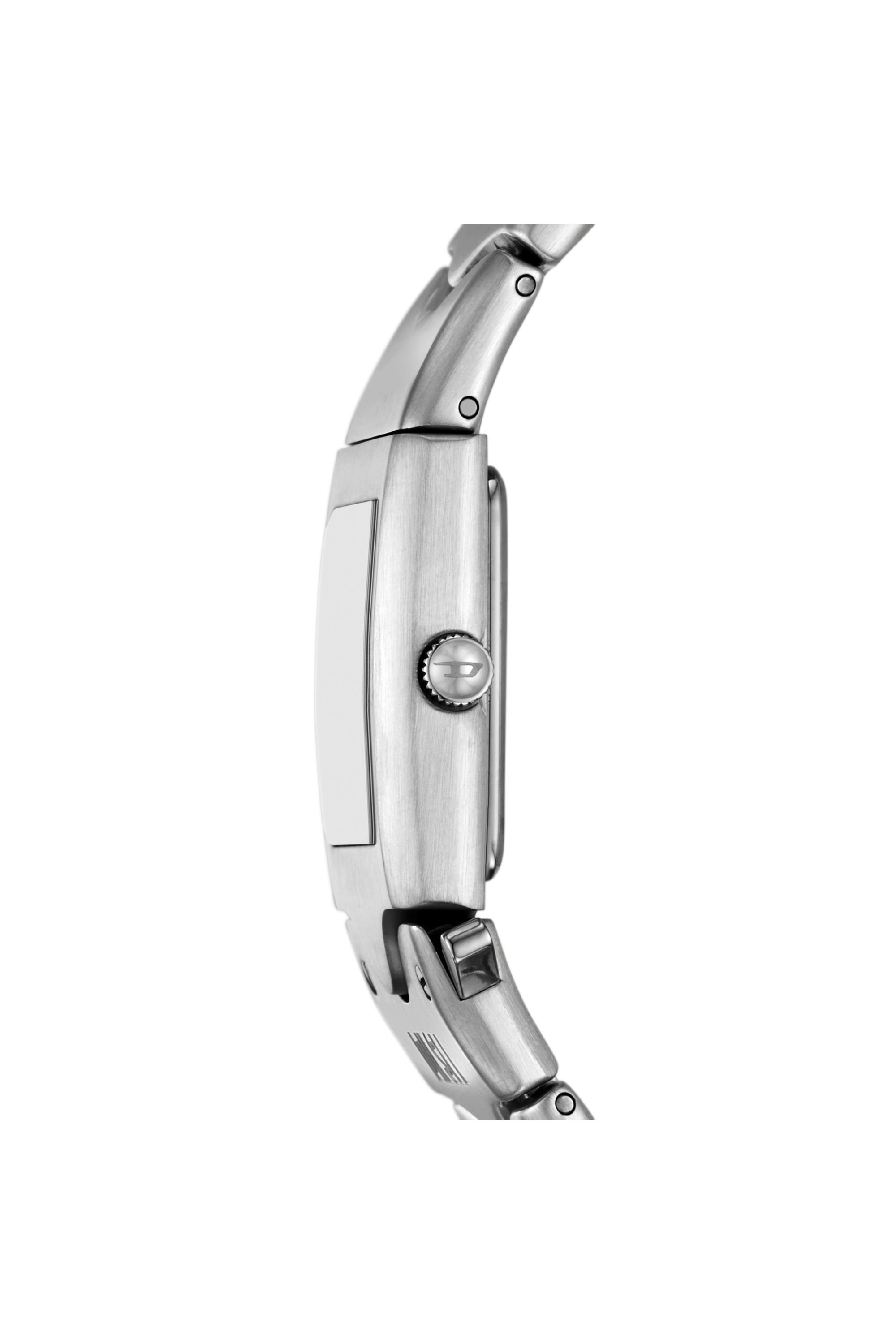 Diesel - DZ2222, Unisex's Diesel Closer Three-Hand Stainless Steel Watch in シルバー - 3